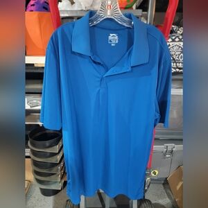 Slazenger Men's Vibrant Blue Golf Polo Size 2xl